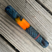 Japanese Knife handle (wa handle) for 240 mm : Maple burl hybrid