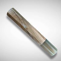 Japanese Knife handle (wa handle) for 165-210 mm : Spalted Sycamore and blonde