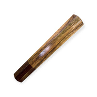 Custom Japanese Knife handle (wa handle) for 165-210 mm: Curly Shedua and Katalox