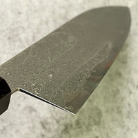 Hatsukokoro Saihyo (Diamond Dust) SG2 Santoku 180mm - Ebony handle