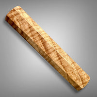 Custom Japanese Knife handle (wa handle) for 165-210 mm: Curly spalted maple