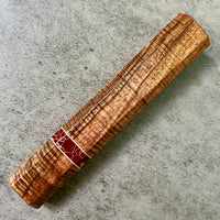 Custom Japanese Knife handle (wa handle) for 240 mm: Premiun Tasmanian Blackwood