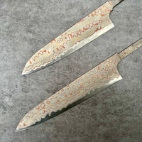 Hatsukokoro Irodori B2 rainbow Gyuto - Blade Only