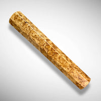 Custom Japanese Knife handle (wa handle) for 165-210 mm: Golden Amboyna Burl