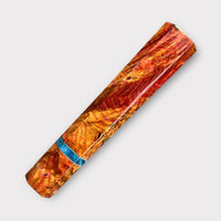 Custom Japanese Knife handle (wa handle) for 240-260 mm - Dyed maple burl