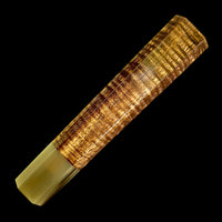 Custom Japanese Knife handle (wa handle) for 240mm - Excellent quality Koa and blonde horn