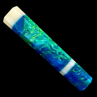 Custom Japanese Knife handle (wa handle) for 240-260 : Acrylic Ocean Mist