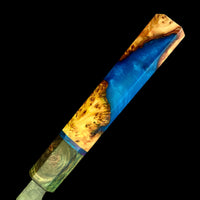 Custom Masakage Koishi AS Sujihiki 270mm - Canadian Yellow Cedar Burl