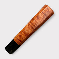 Custom Japanese Knife handle (wa handle) for 165-210 mm : Mallee burl and horn