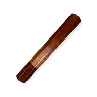Japanese Knife handle (wa handle) for 240mm - Curly black walnut and katalox