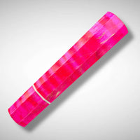 Custom Japanese Knife handle (wa handle) for 165-210 mm: Dyed curly maple pink