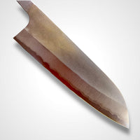 Custom Masakage Yuki Nashiji Shirogami #2 Santoku 165mm - Blade only