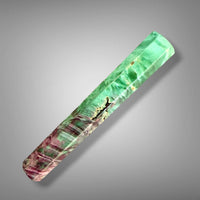Custom Japanese Knife handle (wa handle) for 165-210 mm: Dyed box elder burl