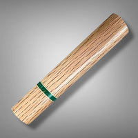 Japanese Knife handle (wa handle) for 240-260 mm : Bokken oak and Arizona jade
