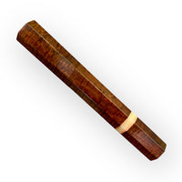 Custom Japanese Knife handle (wa handle) for 240-270 mm - Curly Western Myall
