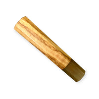 Custom Japanese Knife handle (wa handle) for 165-210 mm: Tamboti (African Cocobolo)