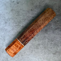 Custom Japanese Knife handle (wa handle) for 165-210mm : Macadamia and buloke
