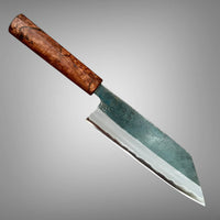 Custom Hatsukokoro Kurosagi Ao Super Bunka 180 mm - Spalted Oak