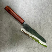 Custom Kyohei Shindo Iron clad Aogami Kurouchi Bunka 165mm - Honduran Rosewood
