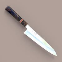 Custom Nakagawa Satoshi Ginsan 3 Gyuto 240mm - Turkish Walnut Burl