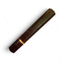 Japanese Knife handle (wa handle) for 240 mm : Stabilzed walnut