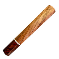 Custom Japanese Knife handle (wa handle) for 165-210mm : Yucatán rosewood and Cocobolo