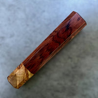 Japanese Knife handle (wa handle) for 240-260mm : Honduran Rosewood and Maple