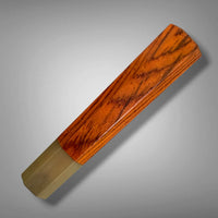 Custom Japanese Knife handle (wa handle) for 165-210 mm: Cocobolo and blonde