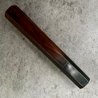 Hanoi Made Custom Japanese Knife handle (wa handle) for 210mm : Siamese Rosewood and horn