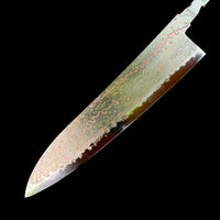 Hatsukokoro Hayabusa Rainbow Gyuto 210mm Aogami 2 - Blade Only