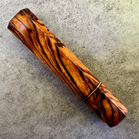 Custom Japanese Knife handle (wa handle) for 165-210mm : Desert Ironwkkd and copper