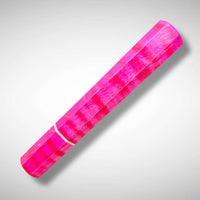 Custom Japanese Knife handle (wa handle) for 165-210 mm: Dyed curly maple pink