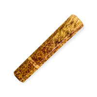 Japanese Knife handle (wa handle) for 240-260mm : Black ash burl