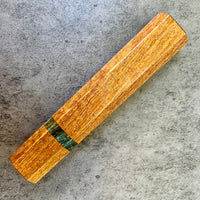 Custom Japanese Knife handle (wa handle) for 240mm - Afzelia Xylay