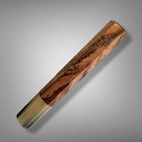 Custom Japanese Knife handle (wa handle) for 165-210 mm: Tasmanian Blackwood and blonde