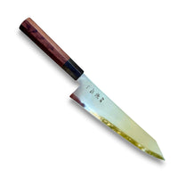 Custom Hatsukokoro Kaijin Stainless clad B2 Kiritsuke Gyuto 210mm - Honduran Rosewood