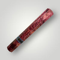 Custom Japanese Knife handle (wa handle) for 240-270 mm : Dyed Maple Burl
