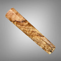 Custom Japanese Knife handle (wa handle) for 165-210 mm: Spalted curly maple