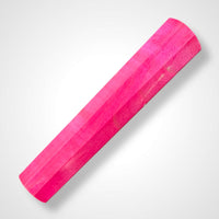 Custom Japanese Knife handle (wa handle) for 165-210 mm: Dyed curly maple pink