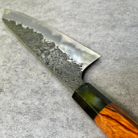 Custom Manaka Kisuke Aogami 1 Gyuto 240mm - Desert Ironwood and horn