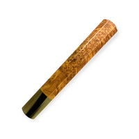 Custom Japanese Knife handle (wa handle) for 240-260 mm : Thuya Burl and Marbled Horn