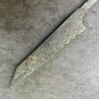 Nigara Hamono SG2 Anmon Damascus Kiritsuke Petty 150mm - Blade Only