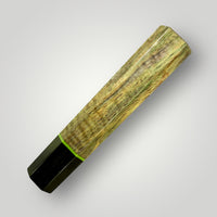Custom Japanese Knife handle (wa handle) for 165-210 mm: Dyed mango and horn