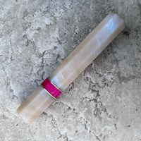 Custom Japanese Knife handle (wa handle) for 165-210mm - Blue pearl and pink