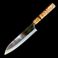 Custom Gihei ZPD189 Gyuto 210mm - Karelian birch and cocobolo