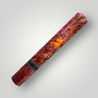 Custom Japanese Knife handle (wa handle) for 240-270 mm : Dyed Maple Burl