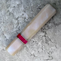 Custom Japanese Knife handle (wa handle) for 165-210mm - Blue pearl and pink