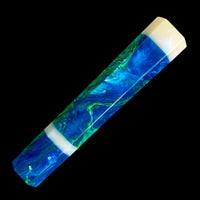 Custom Japanese Knife handle (wa handle) for 240-260 : Acrylic Ocean Mist