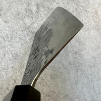 Custom Manaka Kisuke Iron Clad Aogami 1 Nakiri 175 mm - Desert Ironwood and horn