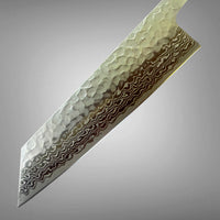 Tsunehisa Ginsan 3 Hanmered Damascus Bunka - Blade Only